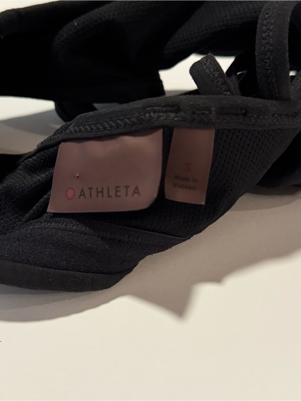 Athleta Strappy Sports Bra - Black - Picture 4 of 5